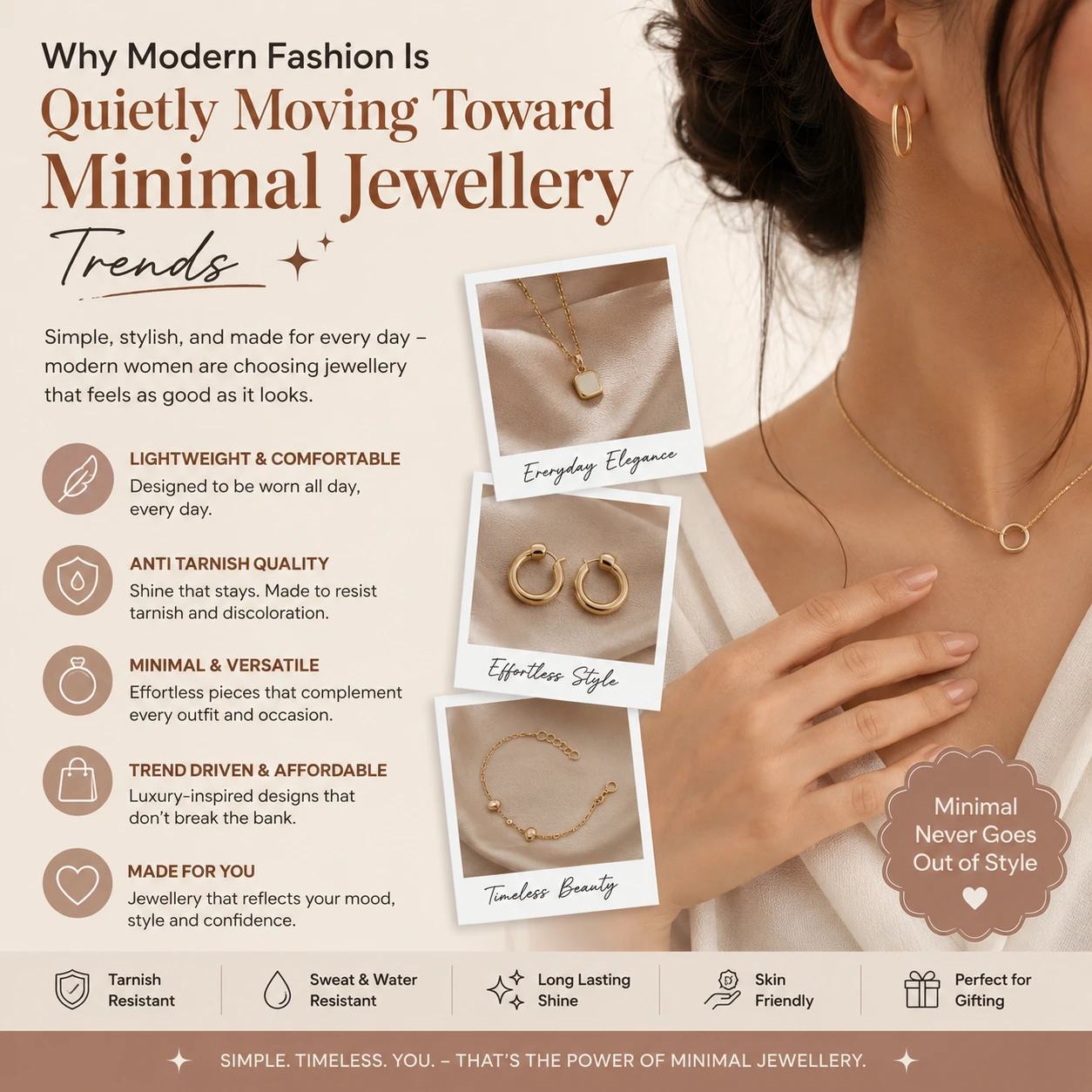 Why Modern Fashion Is Quietly Moving Toward Minimal Jewellery Trends.