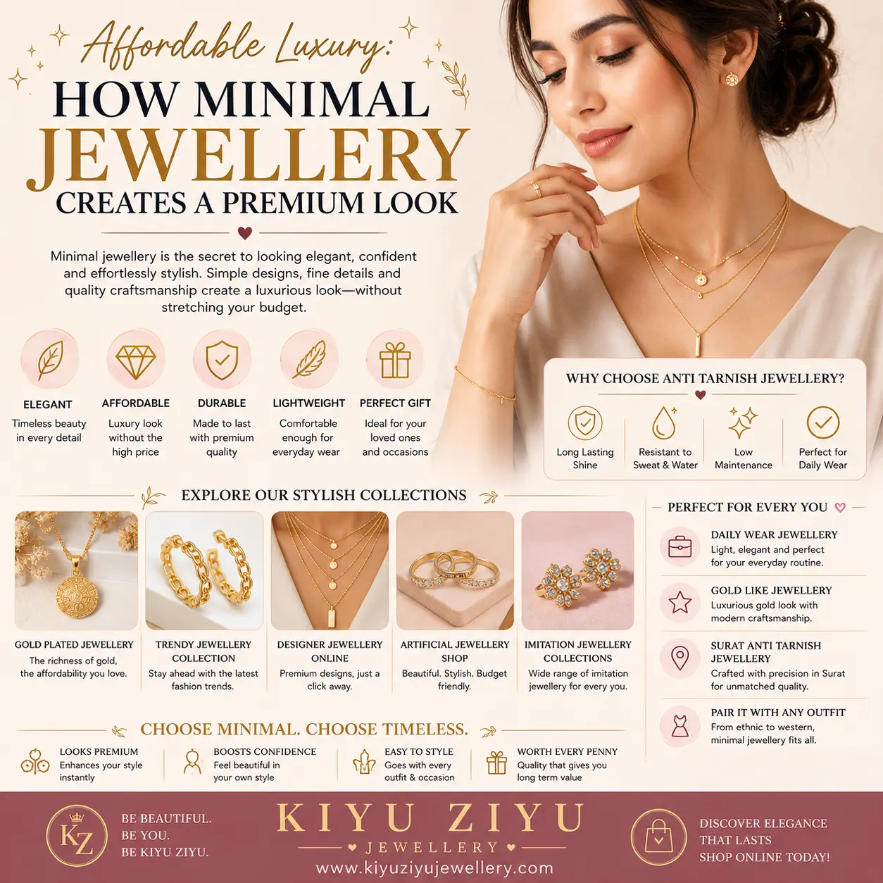 Affordable Luxury: How Minimal Jewellery Creates a Premium Look